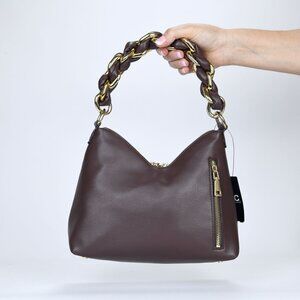 Inc International Concepts Tayviss Small Chain Shoulder Bag - Deep Mahagony